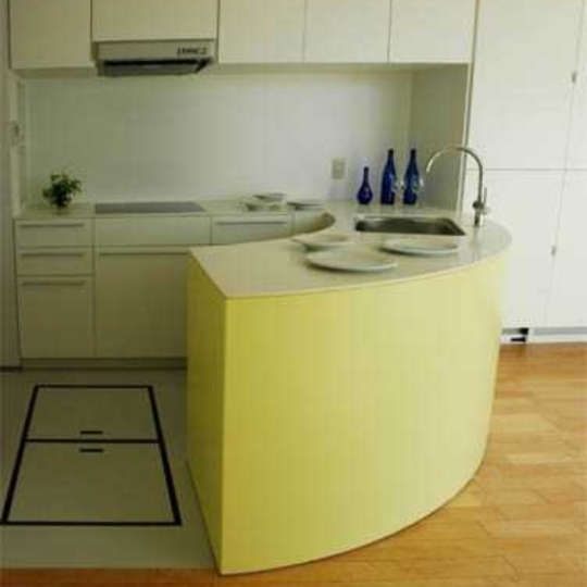 リゾートなキッチン・ダイニング