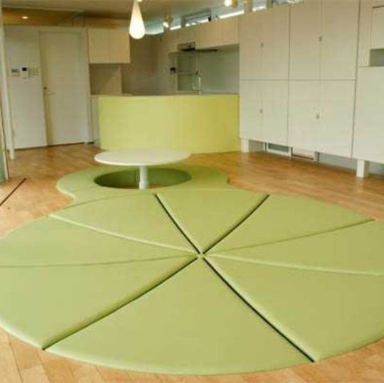 リゾートなリビング